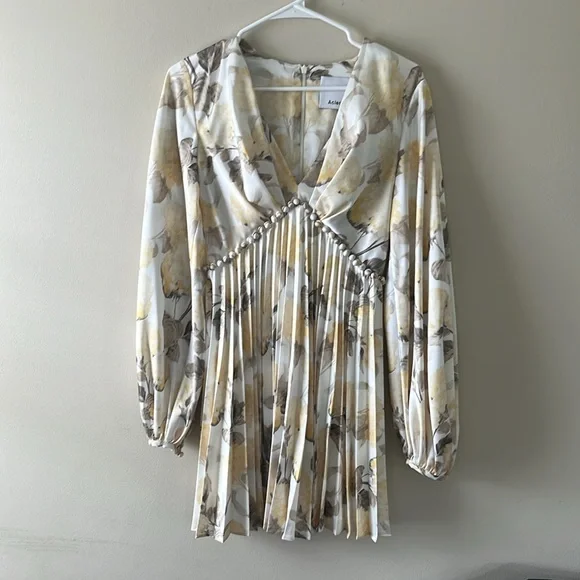 Acler balloon sleeve mini dress - Picture 2 of 4